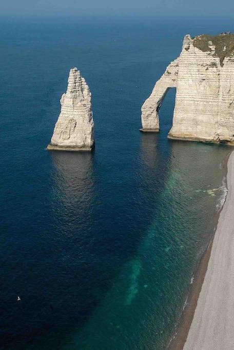 Вилла Gite Le Fisk A 2 Pas De La Mer Фекам Экстерьер фото